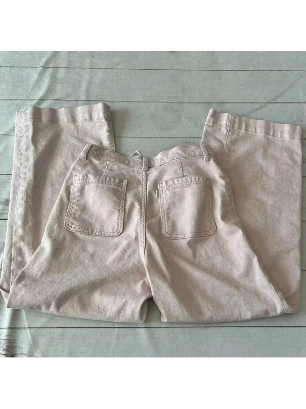 Levi’s Ribcage Wide Leg Cropped Women's Pants 28 - Picture 7 of 16